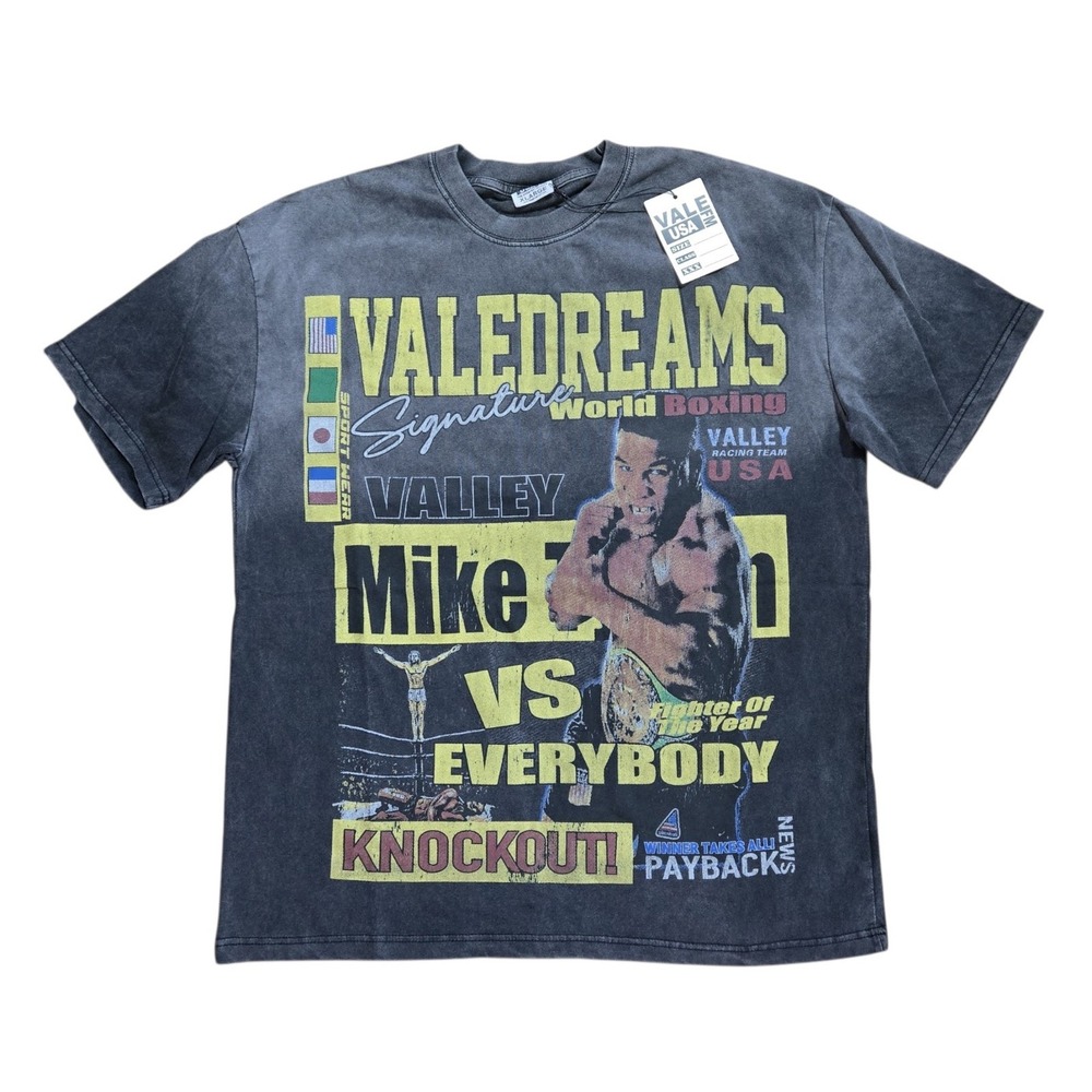 NEW  Vale Valley Forever "Mike Tyson"  Black  Size XL